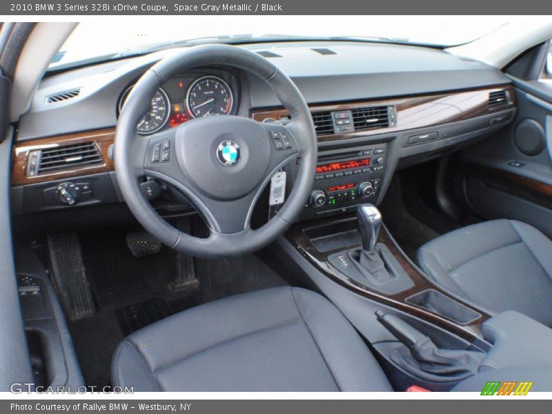 Space Gray Metallic / Black 2010 BMW 3 Series 328i xDrive Coupe