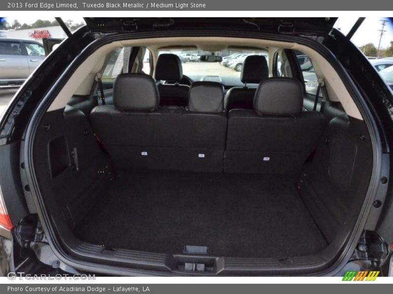 Tuxedo Black Metallic / Medium Light Stone 2013 Ford Edge Limited
