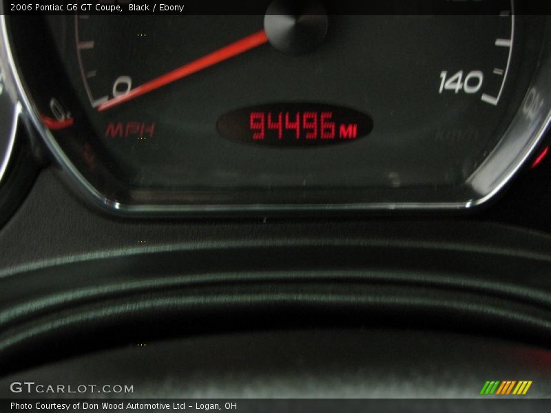 Black / Ebony 2006 Pontiac G6 GT Coupe