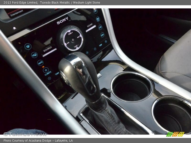 Tuxedo Black Metallic / Medium Light Stone 2013 Ford Edge Limited