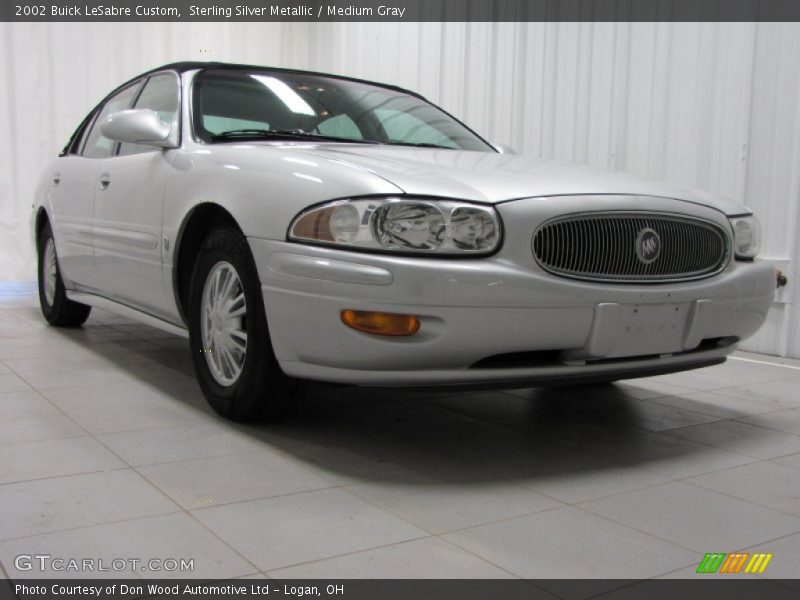 Sterling Silver Metallic / Medium Gray 2002 Buick LeSabre Custom