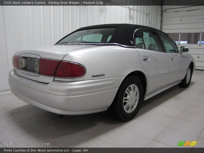 Sterling Silver Metallic / Medium Gray 2002 Buick LeSabre Custom