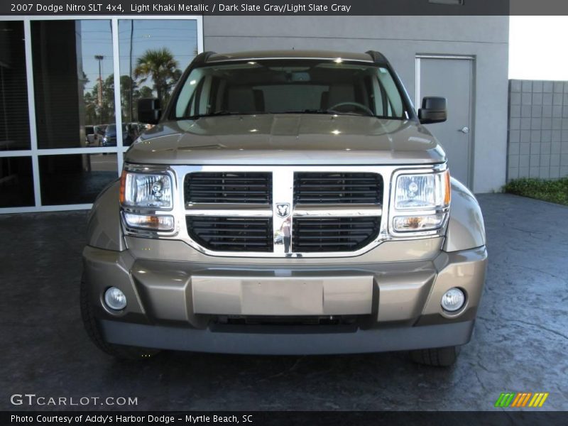 Light Khaki Metallic / Dark Slate Gray/Light Slate Gray 2007 Dodge Nitro SLT 4x4