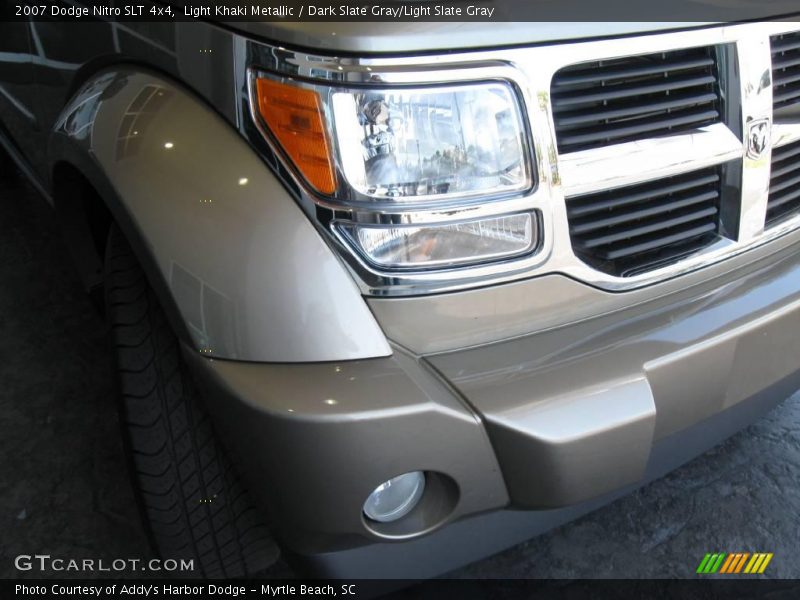 Light Khaki Metallic / Dark Slate Gray/Light Slate Gray 2007 Dodge Nitro SLT 4x4