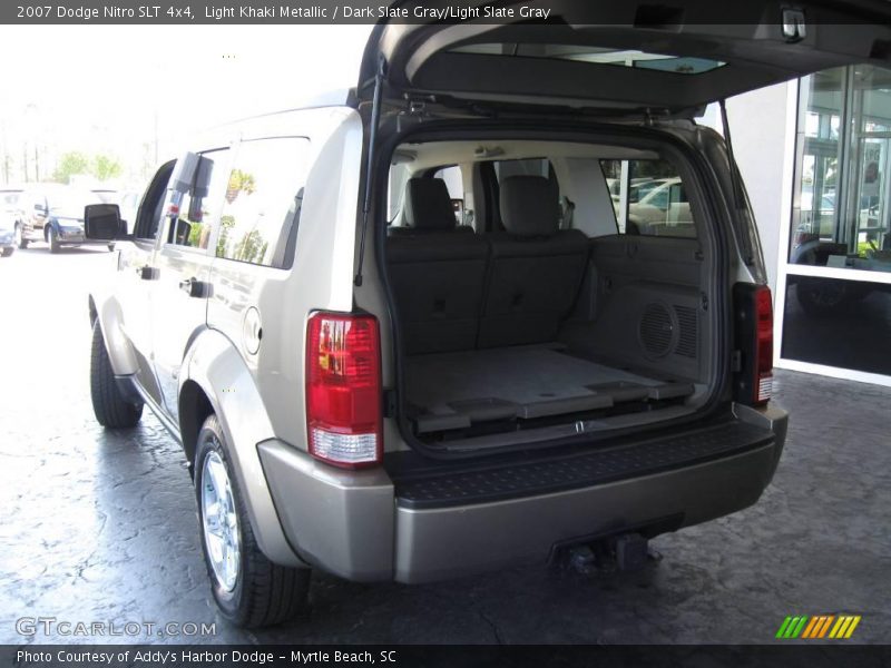 Light Khaki Metallic / Dark Slate Gray/Light Slate Gray 2007 Dodge Nitro SLT 4x4