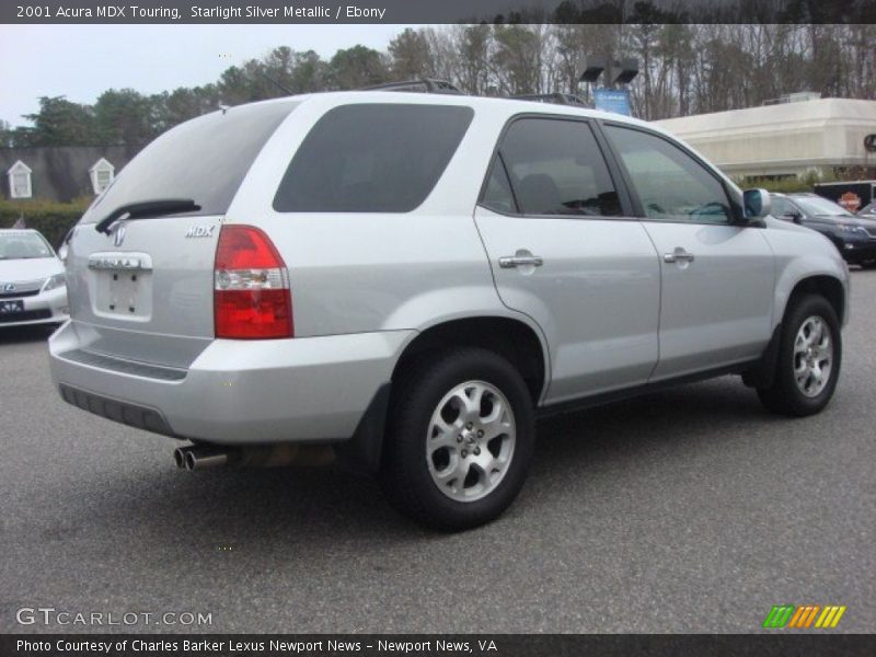 Starlight Silver Metallic / Ebony 2001 Acura MDX Touring