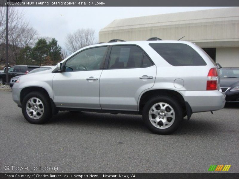 Starlight Silver Metallic / Ebony 2001 Acura MDX Touring