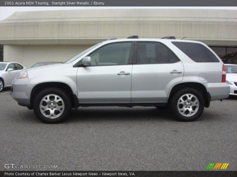 Starlight Silver Metallic / Ebony 2001 Acura MDX Touring