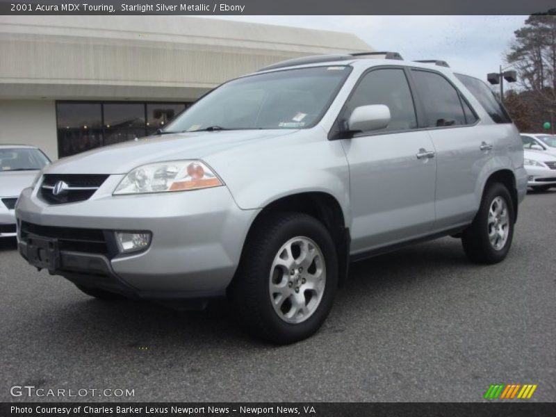 Starlight Silver Metallic / Ebony 2001 Acura MDX Touring