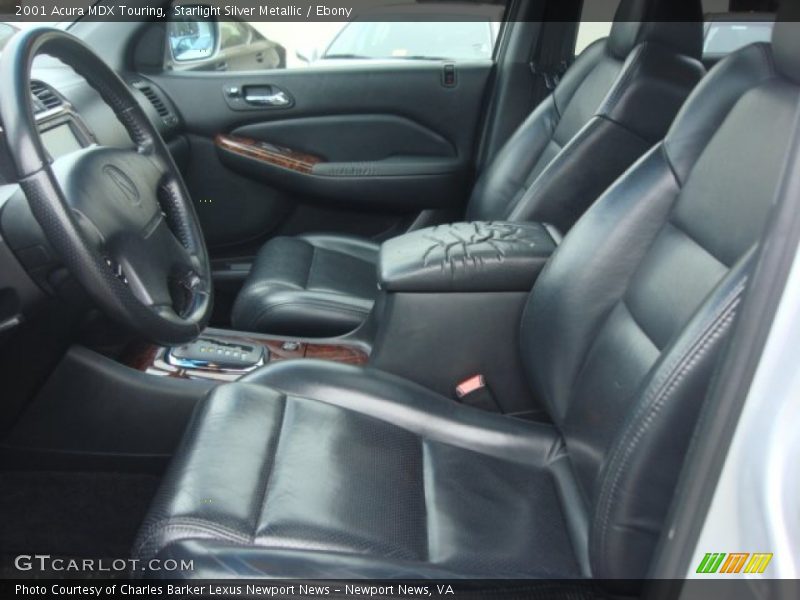 Starlight Silver Metallic / Ebony 2001 Acura MDX Touring