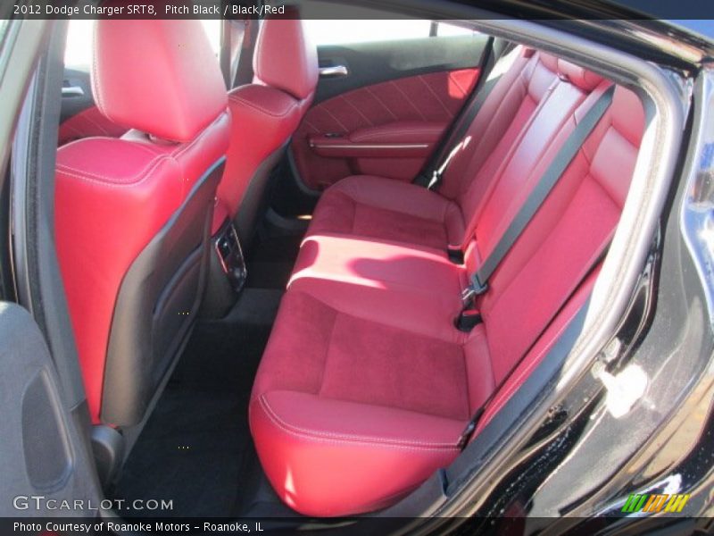 Rear Seat of 2012 Charger SRT8