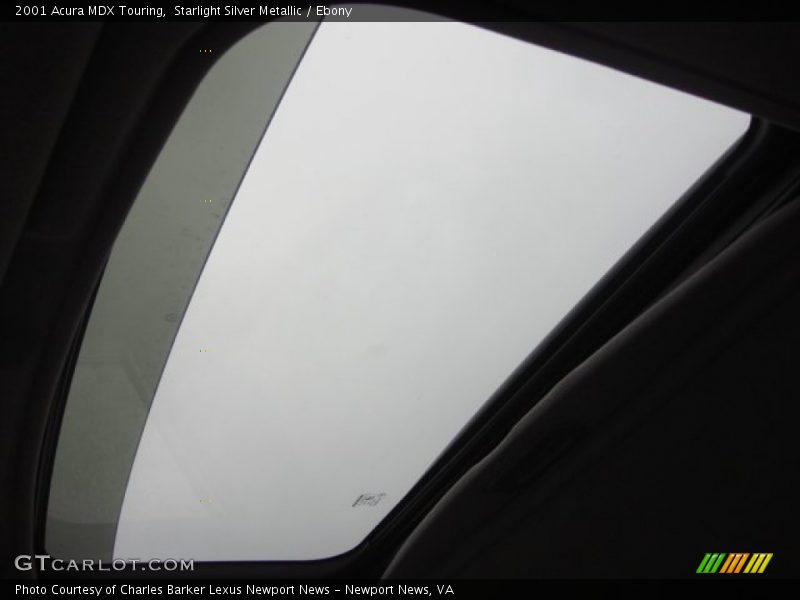 Starlight Silver Metallic / Ebony 2001 Acura MDX Touring