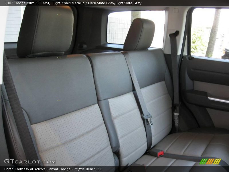 Light Khaki Metallic / Dark Slate Gray/Light Slate Gray 2007 Dodge Nitro SLT 4x4