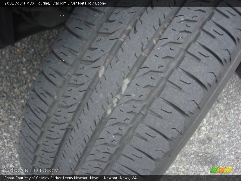 Starlight Silver Metallic / Ebony 2001 Acura MDX Touring
