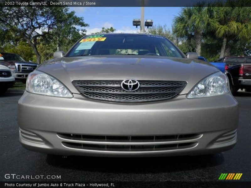 Desert Sand Mica / Stone 2002 Toyota Camry LE