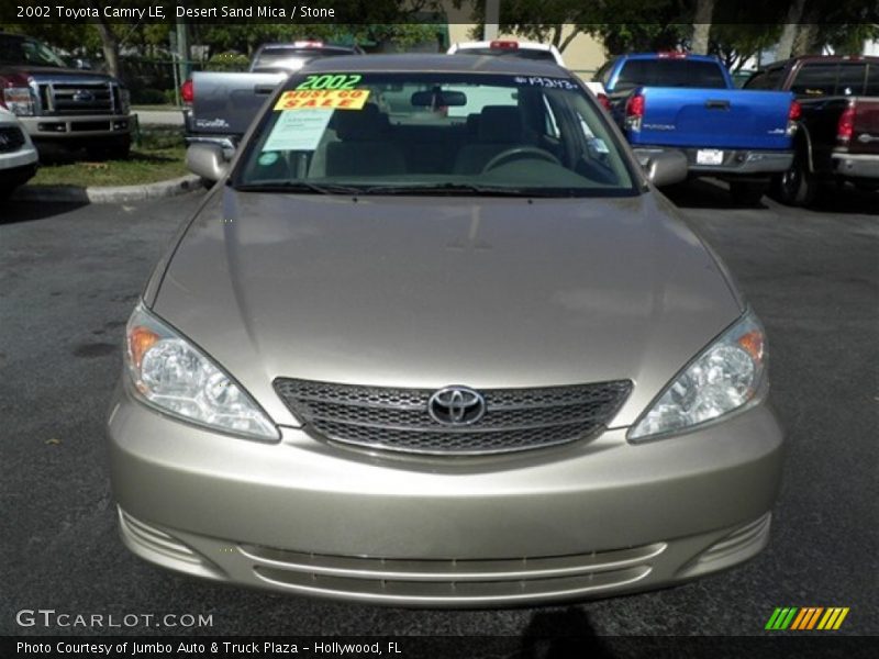 Desert Sand Mica / Stone 2002 Toyota Camry LE