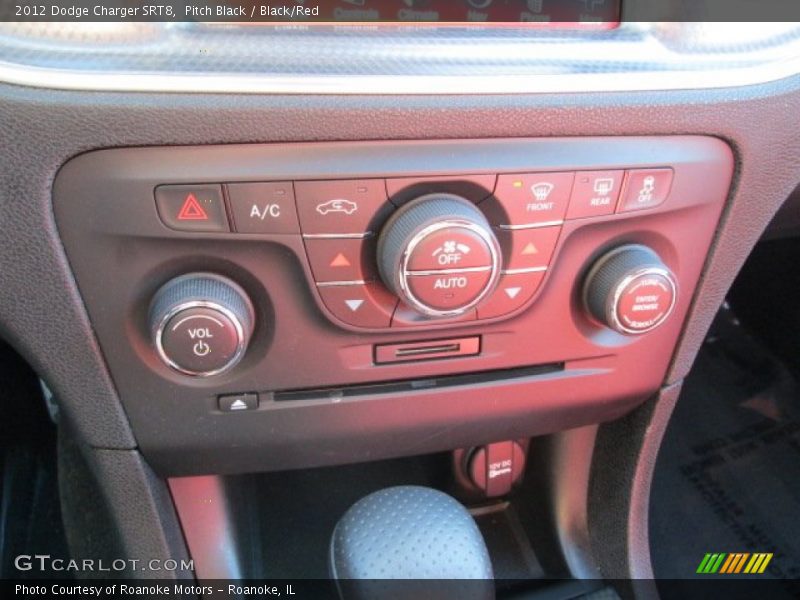 Controls of 2012 Charger SRT8