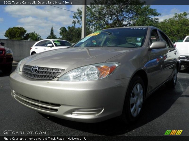 Desert Sand Mica / Stone 2002 Toyota Camry LE