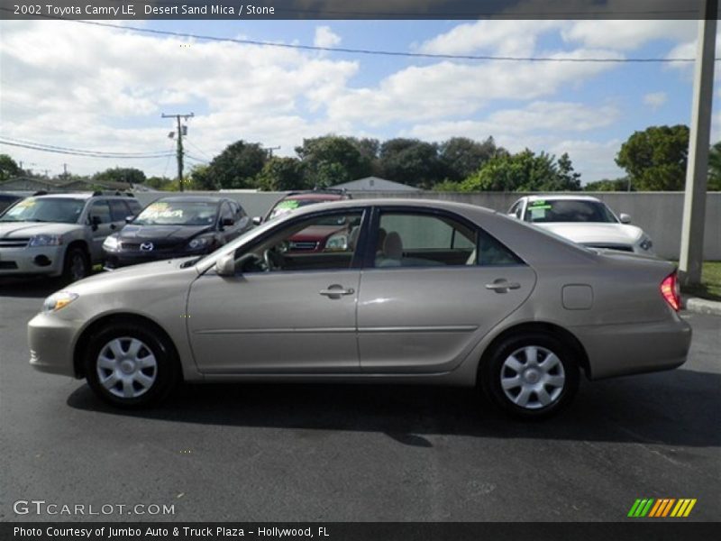 Desert Sand Mica / Stone 2002 Toyota Camry LE