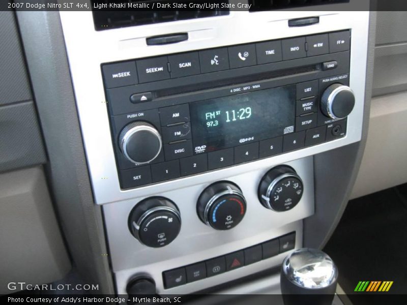 Light Khaki Metallic / Dark Slate Gray/Light Slate Gray 2007 Dodge Nitro SLT 4x4