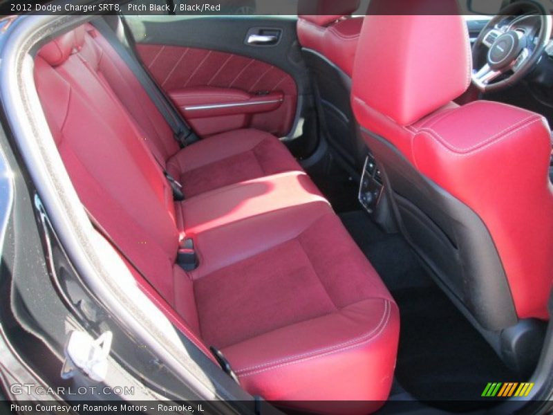Rear Seat of 2012 Charger SRT8