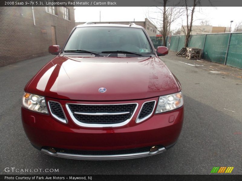 Lingonberry Red Metallic / Carbon Black 2008 Saab 9-7X 5.3i