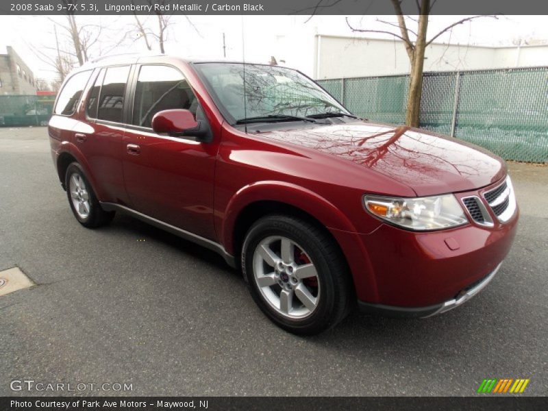 Lingonberry Red Metallic / Carbon Black 2008 Saab 9-7X 5.3i