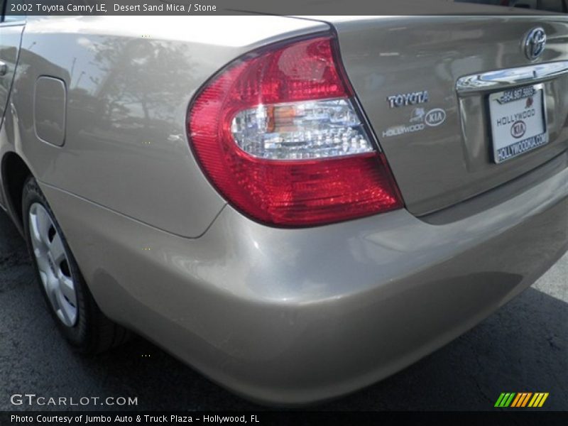 Desert Sand Mica / Stone 2002 Toyota Camry LE