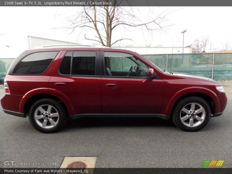 Lingonberry Red Metallic / Carbon Black 2008 Saab 9-7X 5.3i