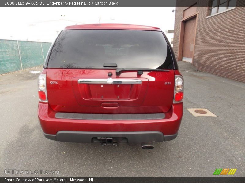 Lingonberry Red Metallic / Carbon Black 2008 Saab 9-7X 5.3i