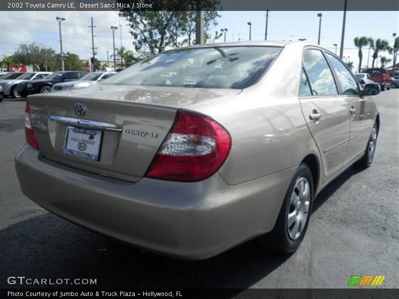 Desert Sand Mica / Stone 2002 Toyota Camry LE