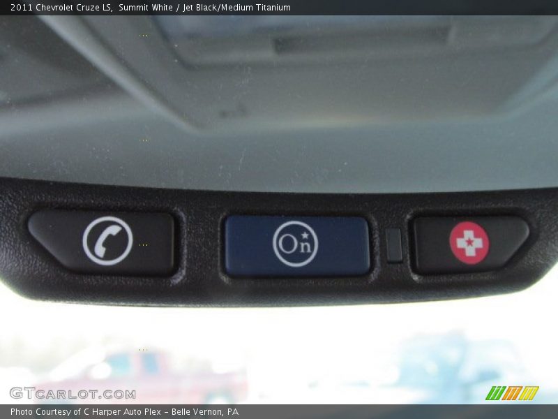 Summit White / Jet Black/Medium Titanium 2011 Chevrolet Cruze LS