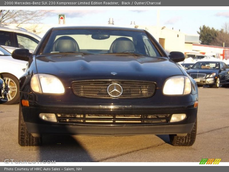 Black / Oyster/Charcoal 2000 Mercedes-Benz SLK 230 Kompressor Limited Edition Roadster