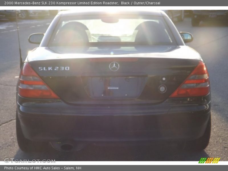 Black / Oyster/Charcoal 2000 Mercedes-Benz SLK 230 Kompressor Limited Edition Roadster