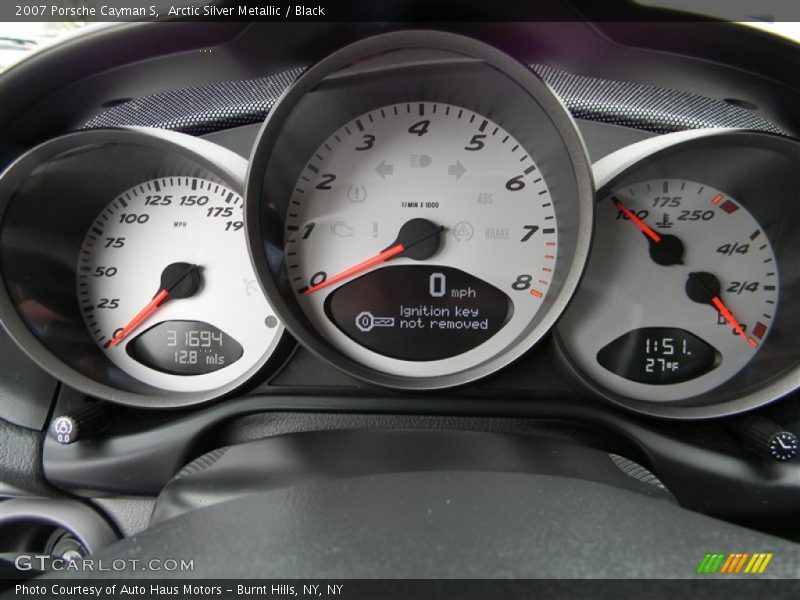  2007 Cayman S S Gauges