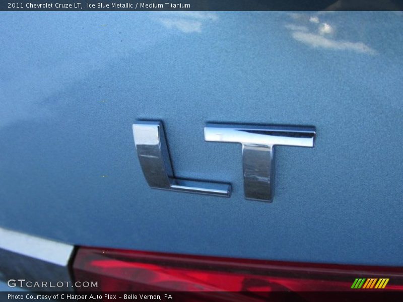 Ice Blue Metallic / Medium Titanium 2011 Chevrolet Cruze LT