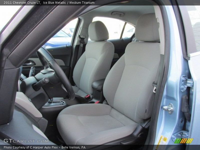 Ice Blue Metallic / Medium Titanium 2011 Chevrolet Cruze LT
