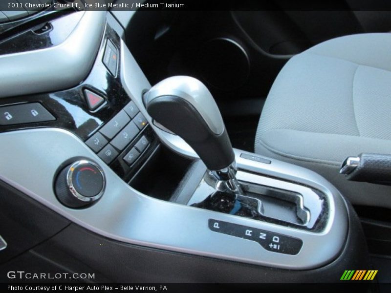 Ice Blue Metallic / Medium Titanium 2011 Chevrolet Cruze LT