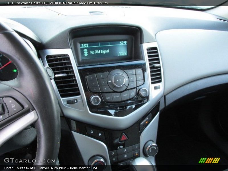 Ice Blue Metallic / Medium Titanium 2011 Chevrolet Cruze LT