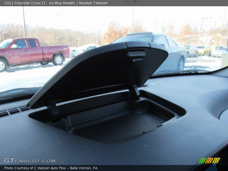 Ice Blue Metallic / Medium Titanium 2011 Chevrolet Cruze LT