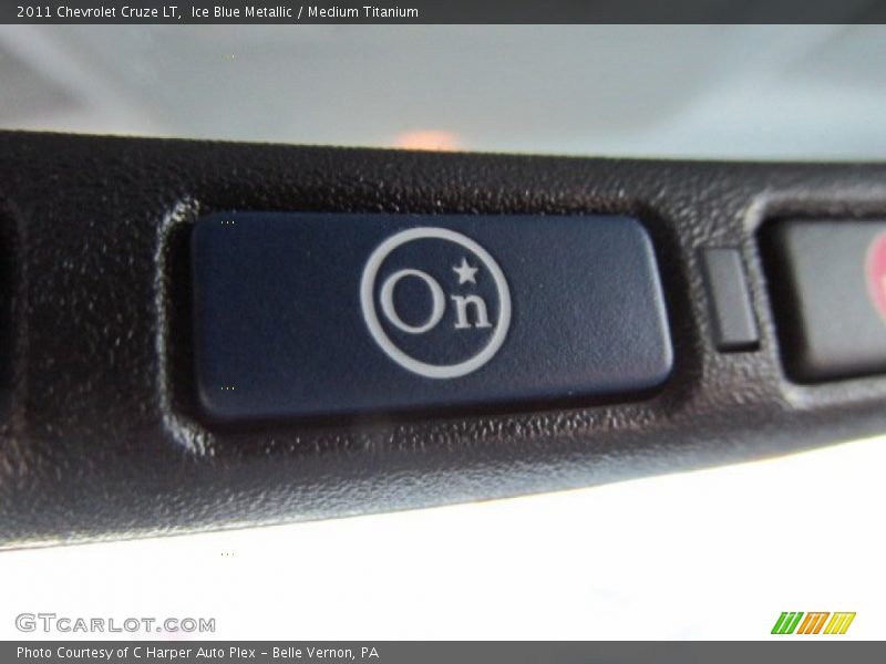 Ice Blue Metallic / Medium Titanium 2011 Chevrolet Cruze LT