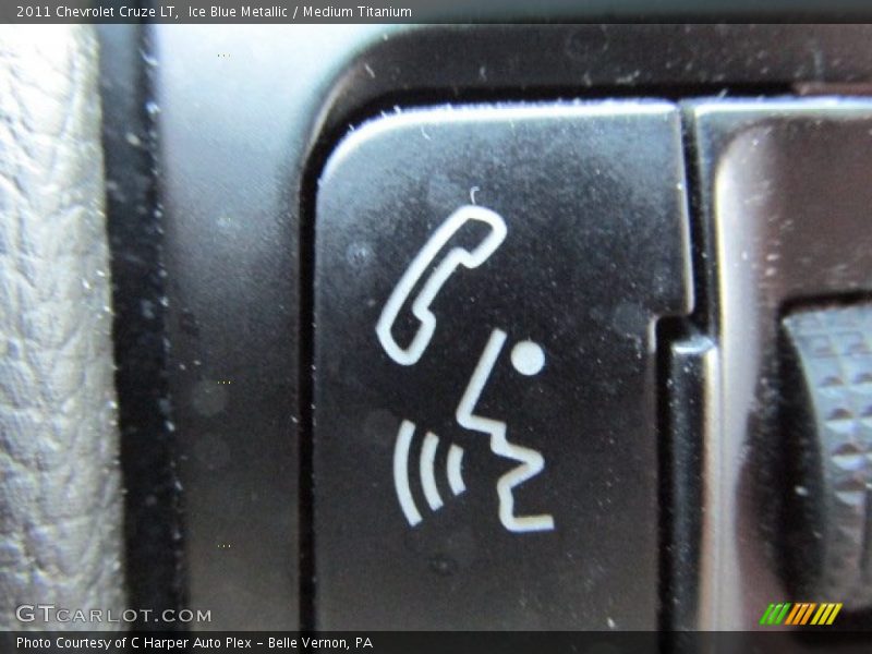 Ice Blue Metallic / Medium Titanium 2011 Chevrolet Cruze LT