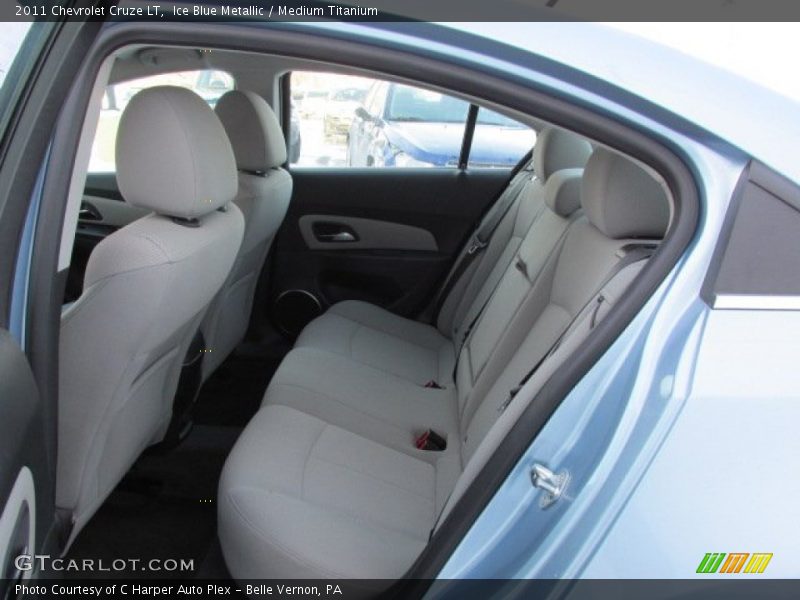 Ice Blue Metallic / Medium Titanium 2011 Chevrolet Cruze LT