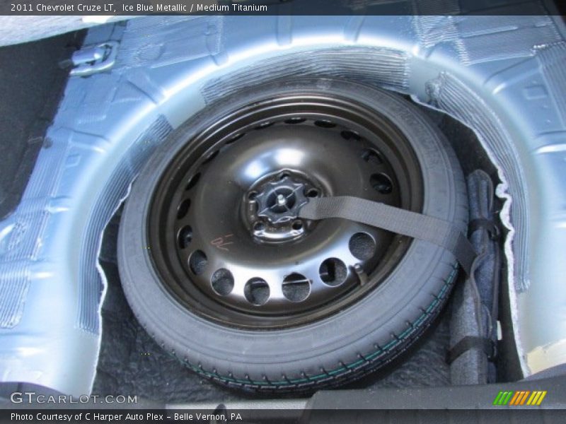 Ice Blue Metallic / Medium Titanium 2011 Chevrolet Cruze LT