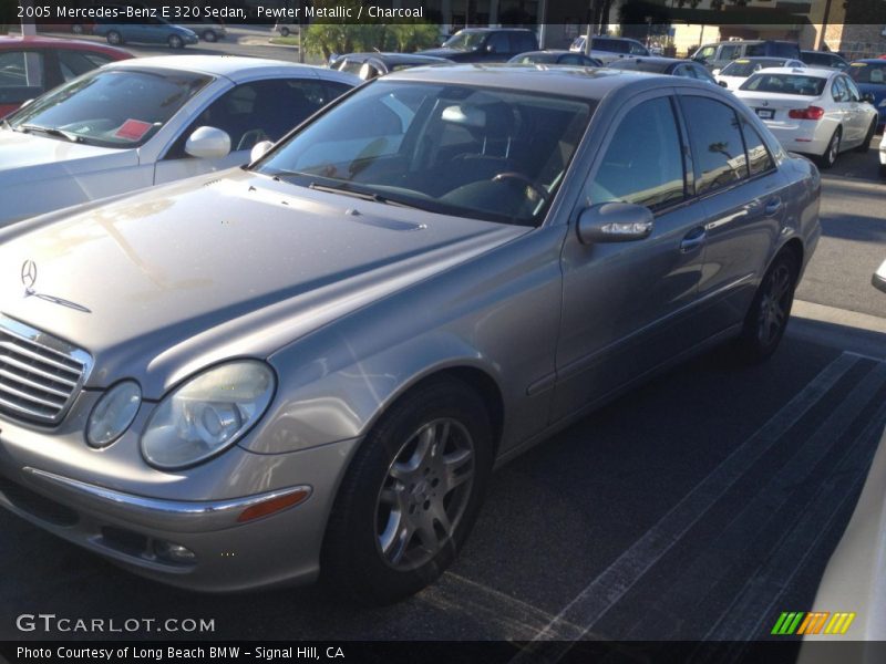 Pewter Metallic / Charcoal 2005 Mercedes-Benz E 320 Sedan