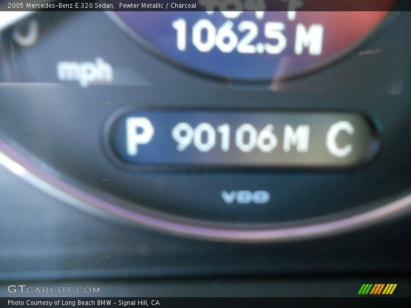 Pewter Metallic / Charcoal 2005 Mercedes-Benz E 320 Sedan