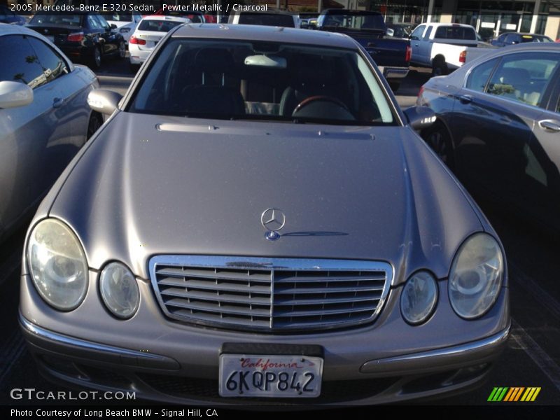 Pewter Metallic / Charcoal 2005 Mercedes-Benz E 320 Sedan