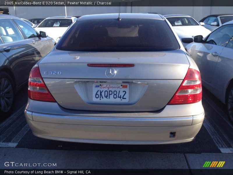 Pewter Metallic / Charcoal 2005 Mercedes-Benz E 320 Sedan