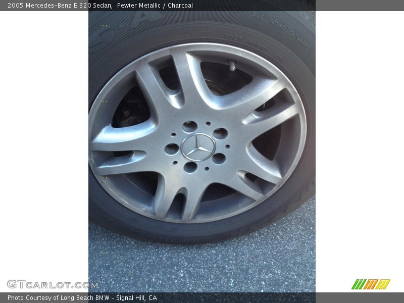 Pewter Metallic / Charcoal 2005 Mercedes-Benz E 320 Sedan