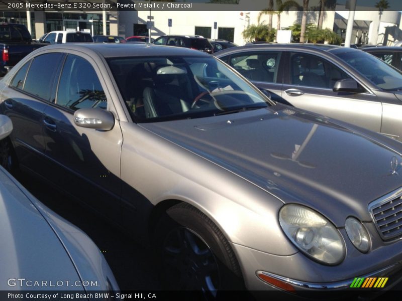 Pewter Metallic / Charcoal 2005 Mercedes-Benz E 320 Sedan